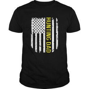 American Flag Proud Hunting Dad Shirt